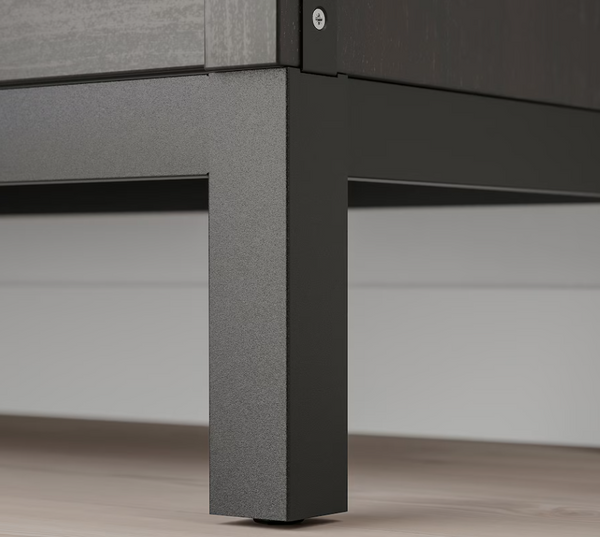 KALLAX Underframe, black, 76x39x18 cm