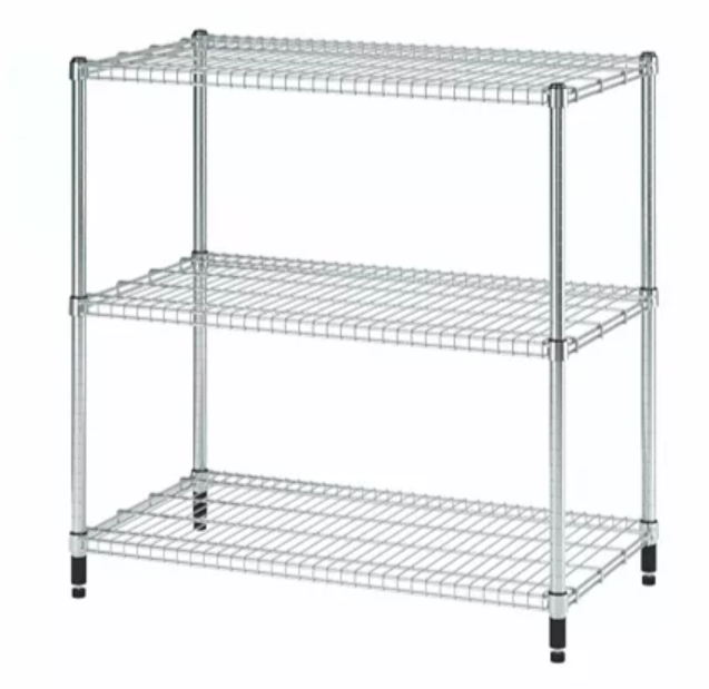 OMAR  Shelf unit galvanized, 92X50X94 CM