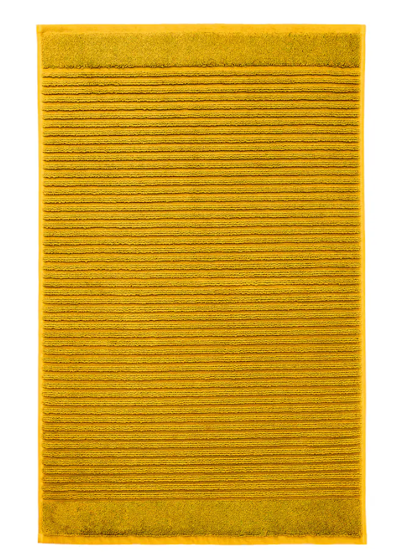 ALSTERN Bath mat, golden-yellow, 50x80 cm