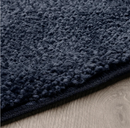 STOENSE Rug, low pile, dark blue, 130 cm