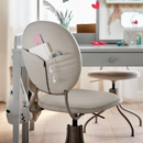 BJÖRKBERGET office chair, idekulla beige