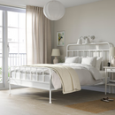 STJARNO Bed, white, 160x200 cm