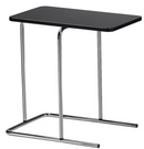 RIAN Side table, black, 50x30 cm