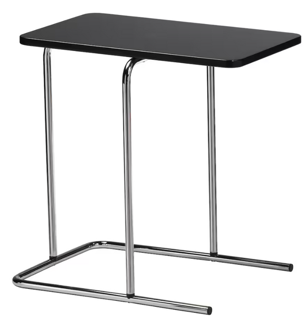 RIAN Side table, black, 50x30 cm