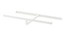 HJÄLPA Clothes rail, white, 60x40 cm