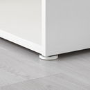LÄTTHET Leg, adjustable, white