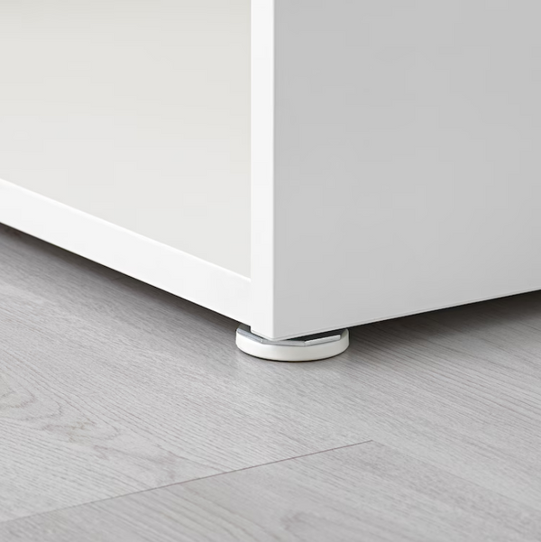 LÄTTHET Leg, adjustable, white