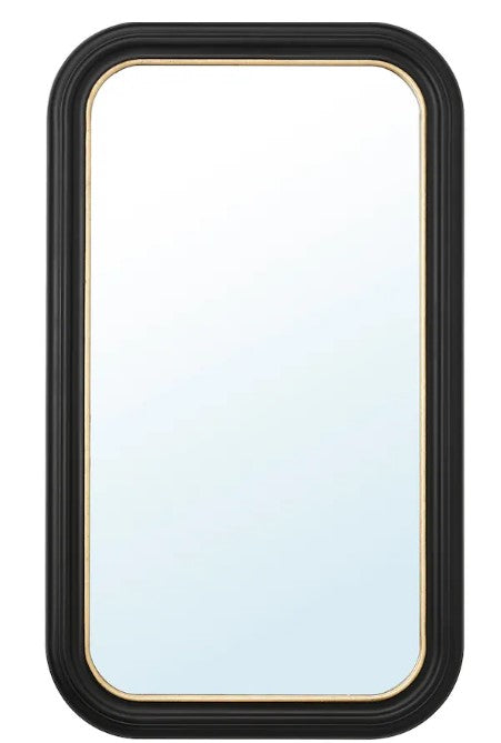 ALMARÖD Mirror, black, 70x120 cm – Likea projects limited