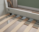 SUNDVIK Extendable bed, white, 80x200 cm