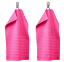 VÅGSJÖN Guest towel, bright pink, 30x50 cm