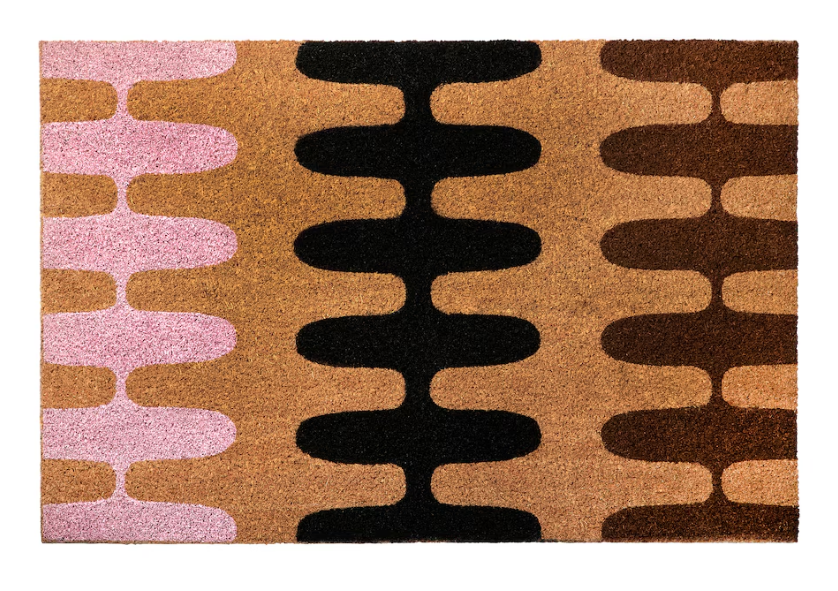 GÅNGYTA Door mat, natural colour/beige, 40x60 cm