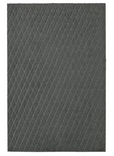 ÖSTERILD Door mat, indoor, dark grey, 60x90 cm