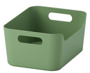 UPPDATERA Box, green, 24x17 cm