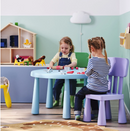 MAMMUT children's table, light blue, 85 cm