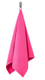 VÅGSJÖN Hand towel, bright pink, 50x100 cm