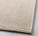 MORUM Rug flatwoven, in/outdoor, beige, 200x300 cm