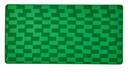 BLÅSKATA Gaming mouse pad, green/patterned, 40x80 cm