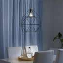 BRUNSTA Pendant lamp shade, black, 30 cm