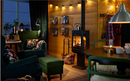 STRANDMON pouffe, djuparp dark green