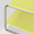 BAGGBODA Side table, light yellow