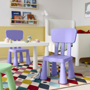 MAMMUT Children's chair, in/outdoor/lilac