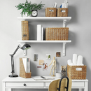 TRUMMIS basket, rattan, 25x35x20 cm
