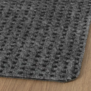 FRIKTION Door mat, grey, 38x58 cm