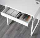 MICKE Desk, Black 73x50 cm