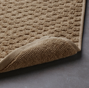 FJALLKATTFOT bath mat, beige, 50x80 cm