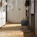 EMMISLOV Pouffe, Vissle dark grey