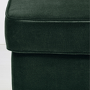STRANDMON pouffe, djuparp dark green