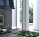 TUNNELBANA Door mat, dark green, 40x60 cm