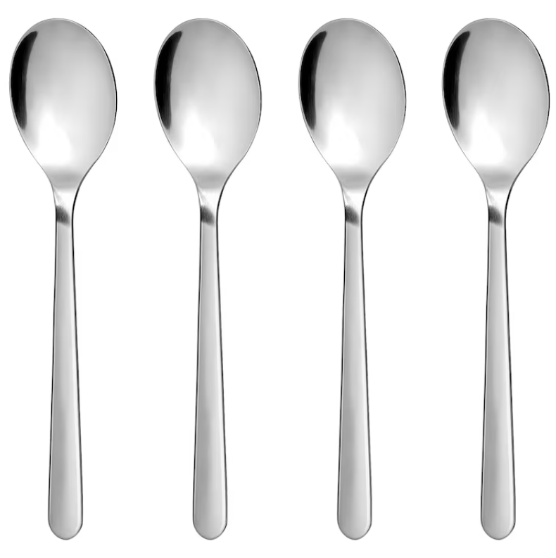 FÖRNUFT Spoon, stainless steel, 19 cm