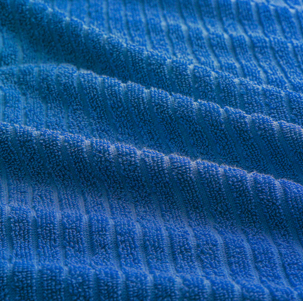 VÅGSJÖN Guest towel, bright blue, 30x50 cm