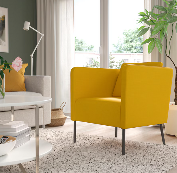 EKERÖ Armchair, Skiftebo yellow