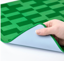 BLÅSKATA Gaming mouse pad, green/patterned, 40x80 cm