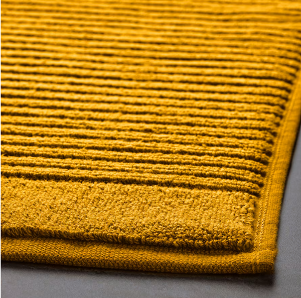 ALSTERN Bath mat, golden-yellow, 50x80 cm