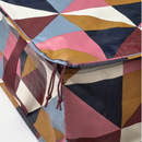 SÄCKKÄRRA Storage case, multicolour, 55x49x19 cm