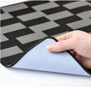 BLÅSKATA Gaming mouse pad, black/grey patterned, 40x80 cm