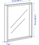 TURBOKASTAN Mirror, 75x75 cm