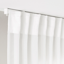 GLASÖRT Sheer curtain, 1 piece, grey-blue/dark beige, 300x300 cm