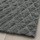 ÖSTERILD Door mat, indoor, dark grey, 60x90 cm