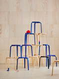 KYRRE Stool, bright blue