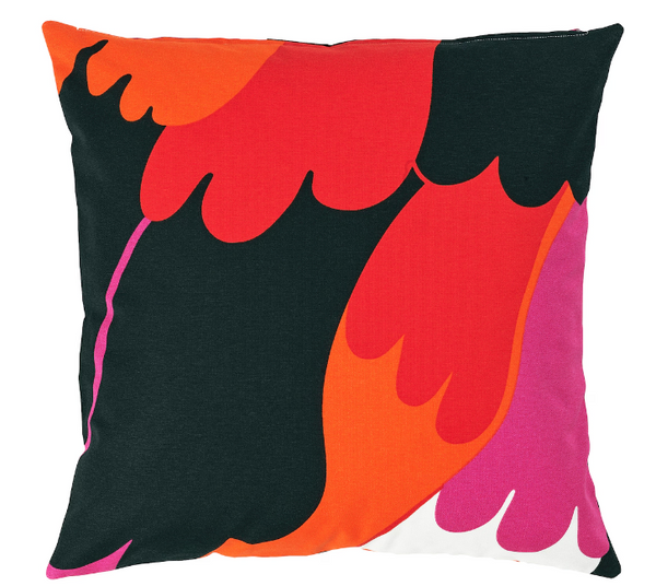 SVEDJENÄVA Cushion cover, multicoloured, dark, 50x50 cm