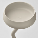 SILVERPÄRON candle holder, white, 20 cm