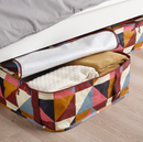 SÄCKKÄRRA Storage case, multicolour, 55x49x19 cm