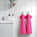 VÅGSJÖN Guest towel, bright pink, 30x50 cm