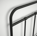 STJARNÖ double bed, anthracite, 160x200 cm