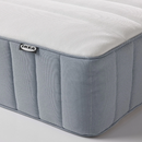 VALEVAG Mattress, firm/light blue, 90x200 cm