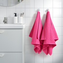 VÅGSJÖN Hand towel, bright pink, 50x100 cm